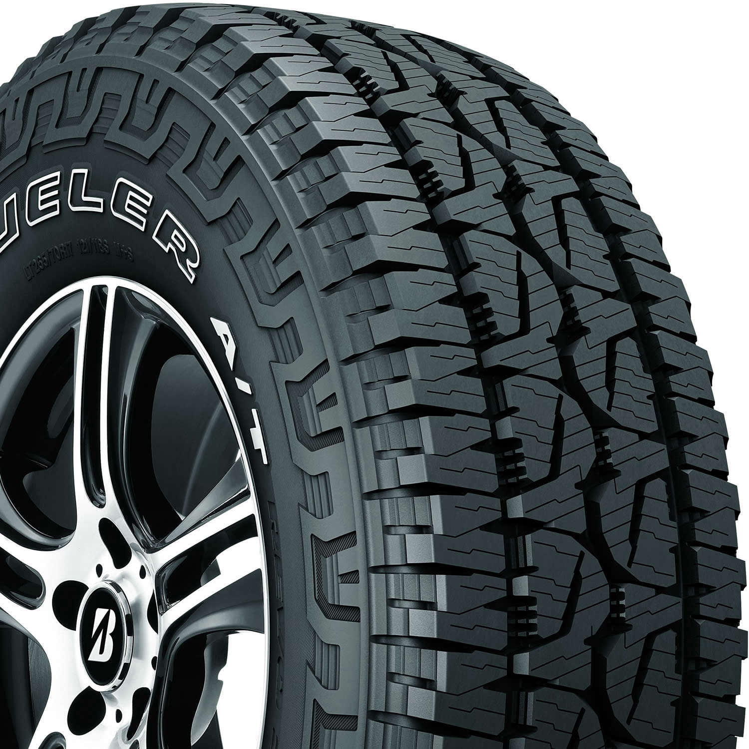 New Tire P275/55R20 Bridgestone Dueler AT Revo 3 111T SL 540 A B All-Season All-Terrain Tire