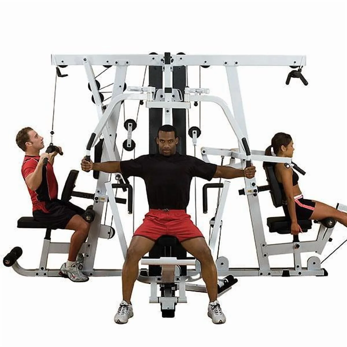 Body - Solid EXM4000S Dual Stack Home Gym