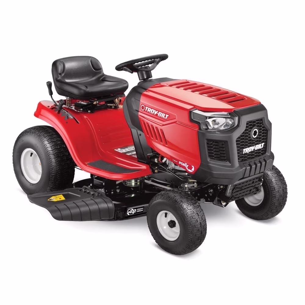Pony 42 Riding Lawn Mower | 547cc Engine | 42" Side-Discharge | 7-Speed Shift On The Go Transmission