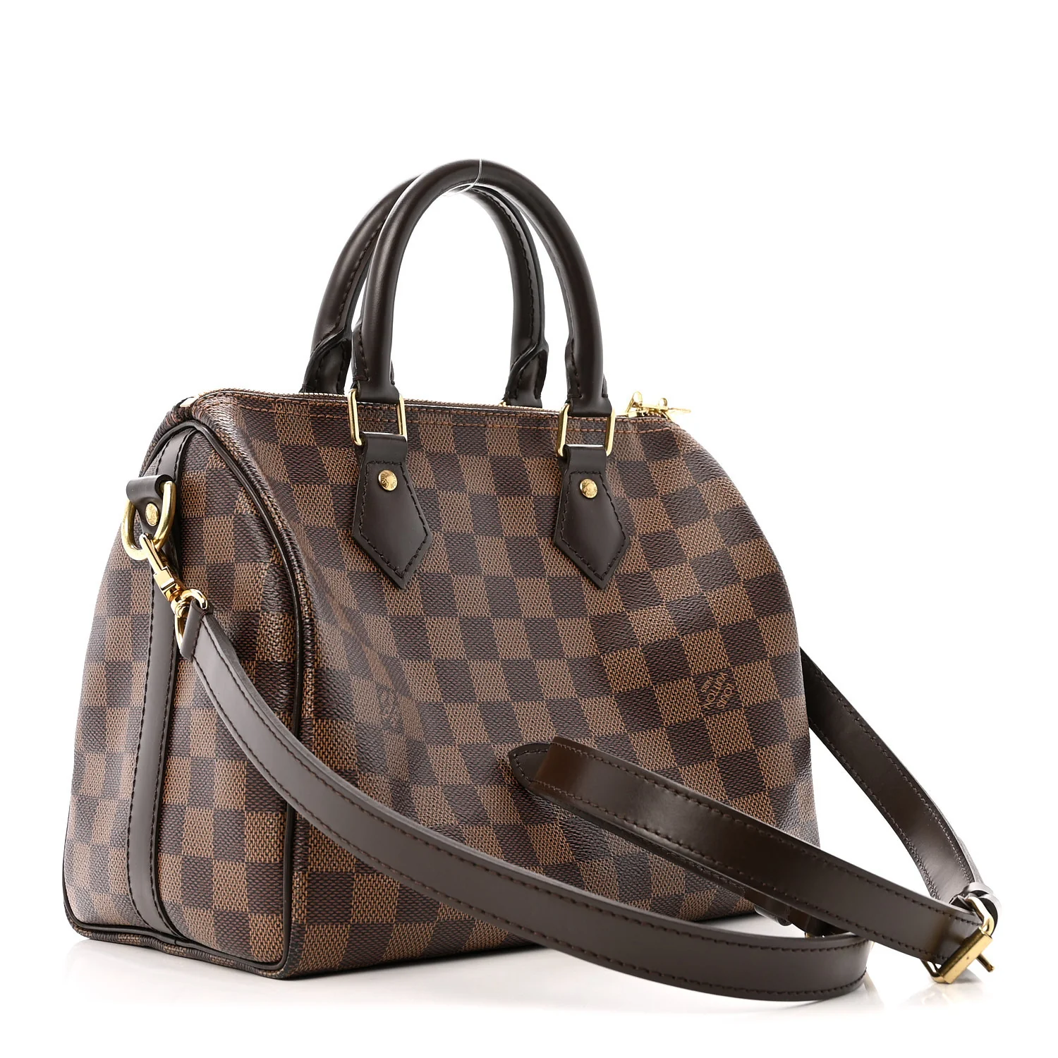 Damier Ebene Speedy Bandouliere 25