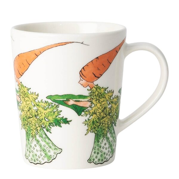 Elsa Beskow krus m/håndtak 28 cl Gulerot