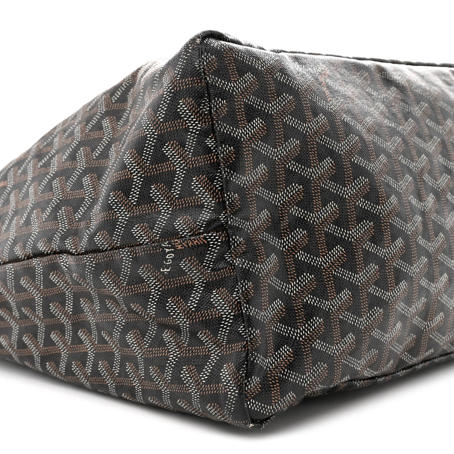 Goyardine Saint Louis GM Black Gold