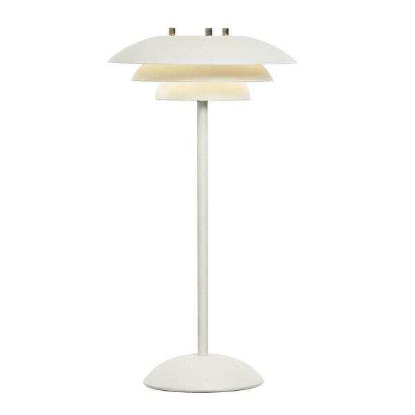 Epsilon Recharge portabel bordlampe 37 cm hvit