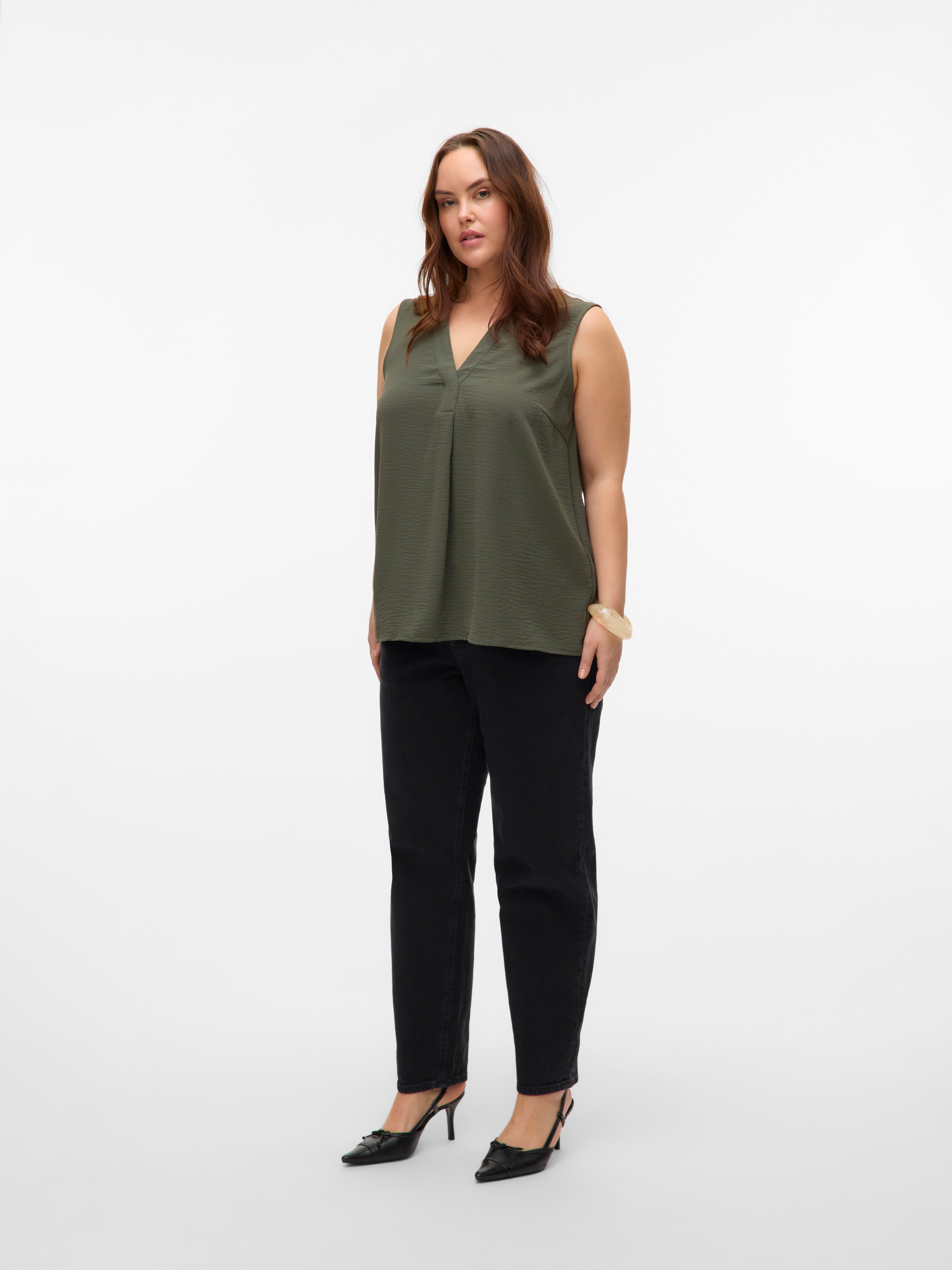 VERO MODA® VMCTESSA High rise Mom Fit Jeans