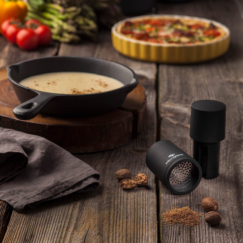 Spice Mill krydderkvern 12 cm svart/svart