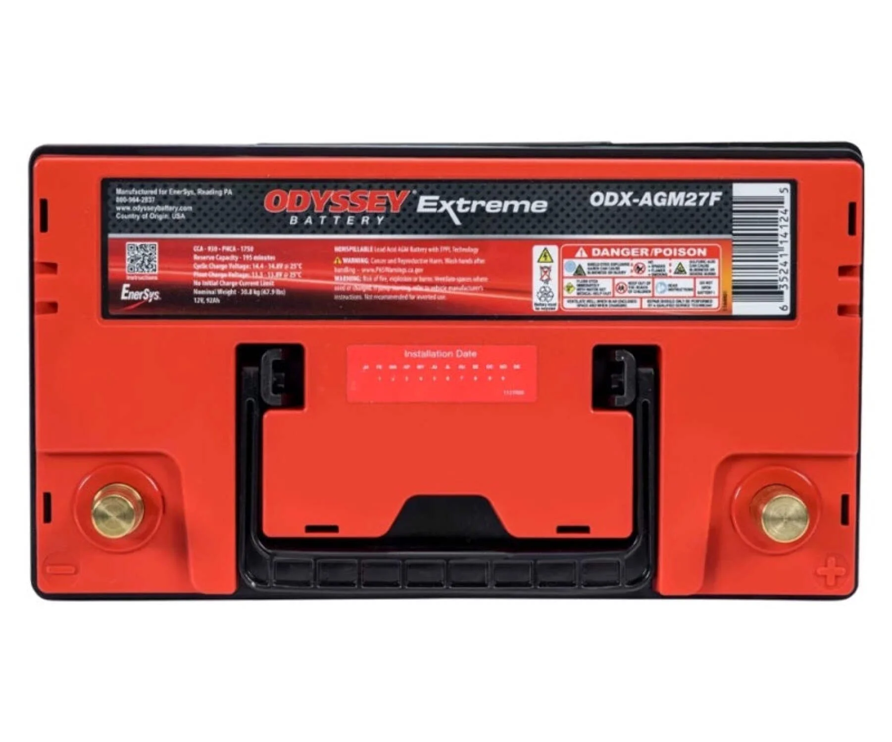 Battery Heavy Duty Commercial Extreme AGM Battery (NSB-AGM27F) - Image 3