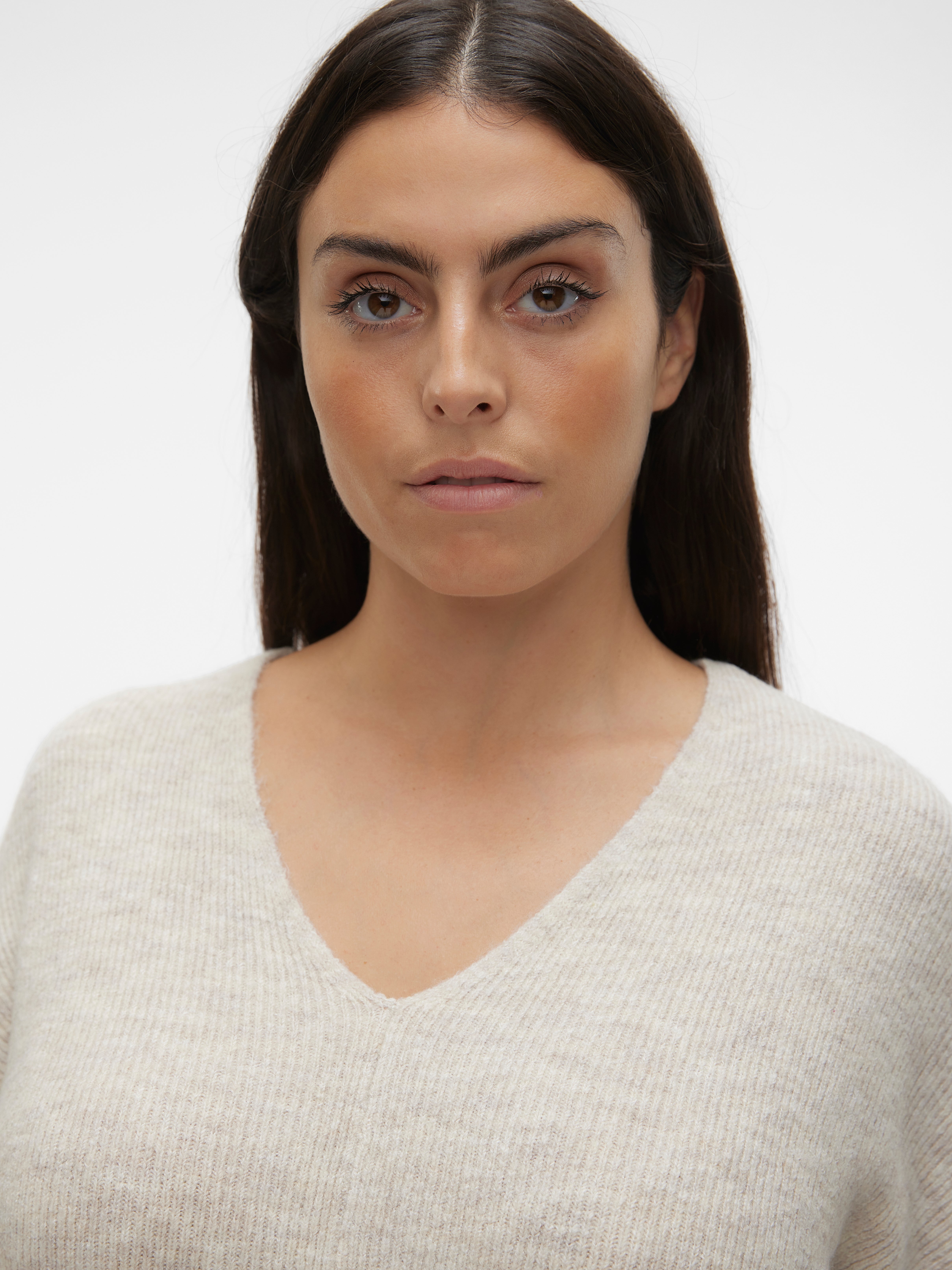 VERO MODA® VMCREWLEFILE Knitted pullover