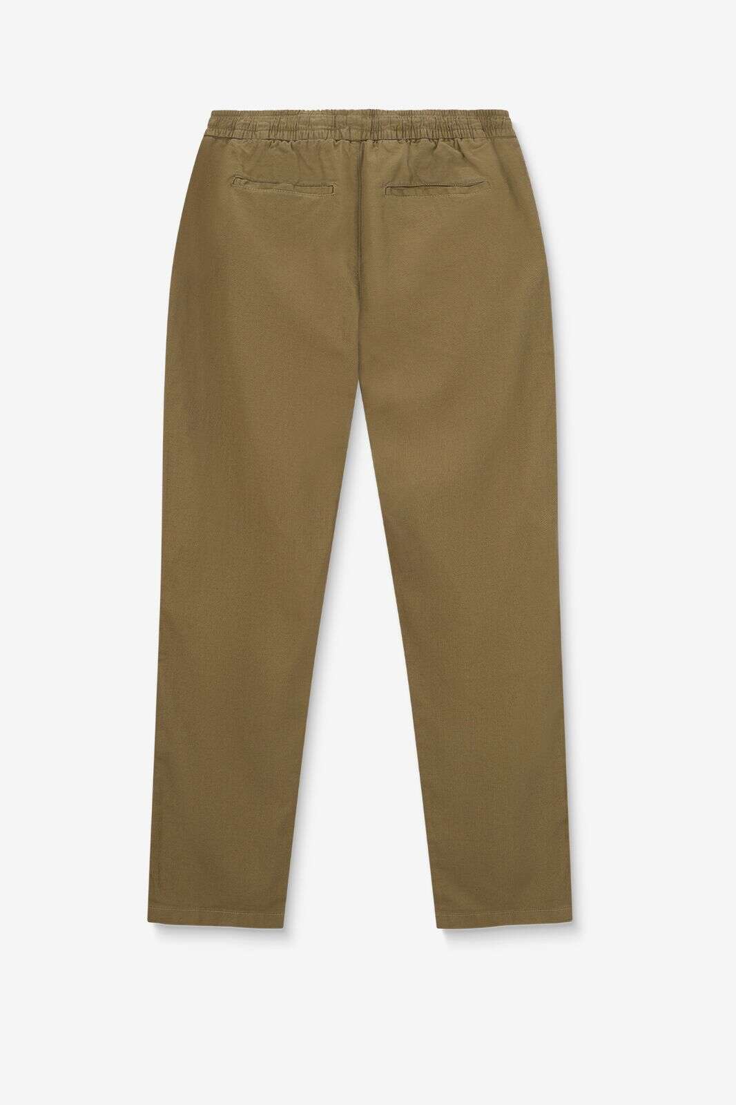 Lichtgroene linnen broek