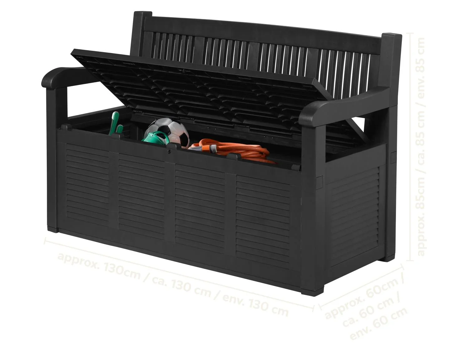 LIVARNO Banc de jardin, 280 L