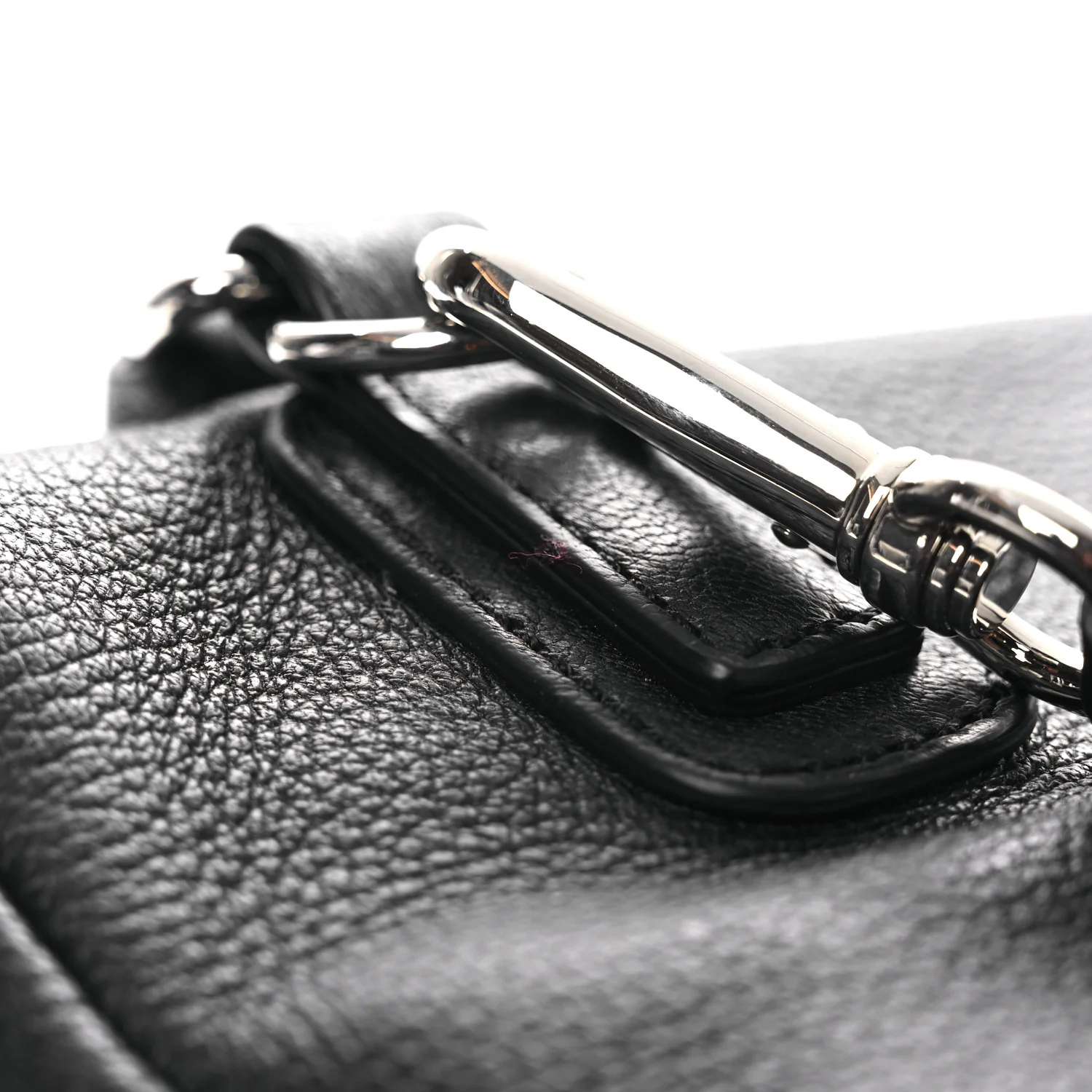 Sugar Goatskin Small Pandora Black