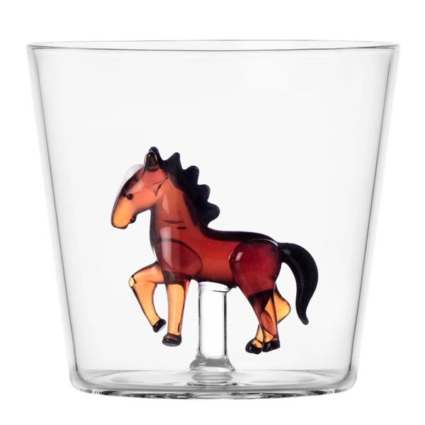 Animal Farm vannglass 35 cl hest