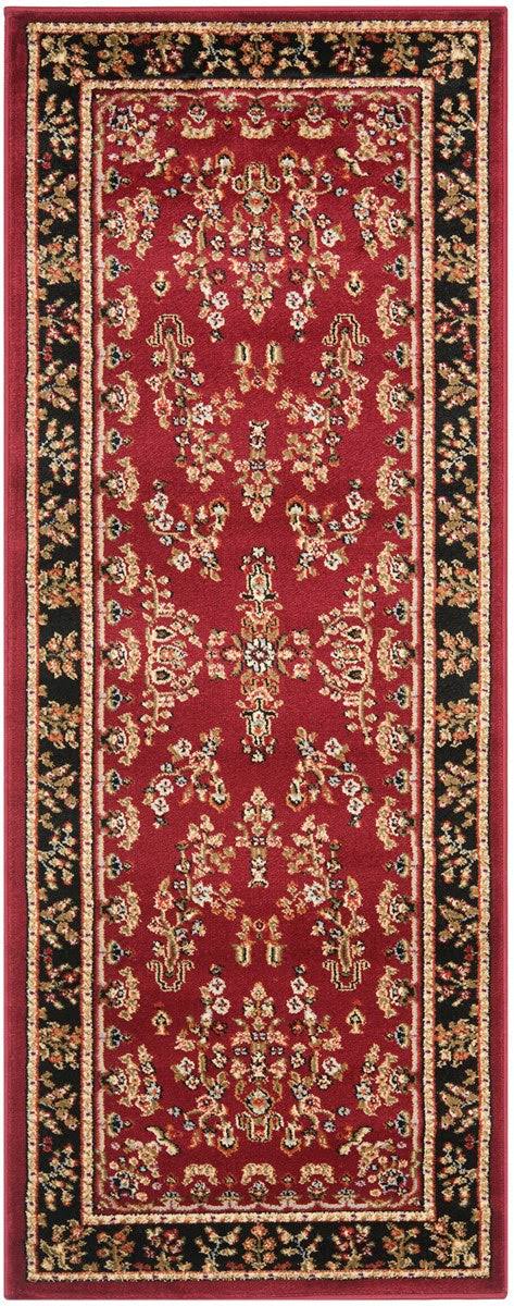 Safavieh Lyndhurst LNH331B 8' x 11' Red/Black Area Rug