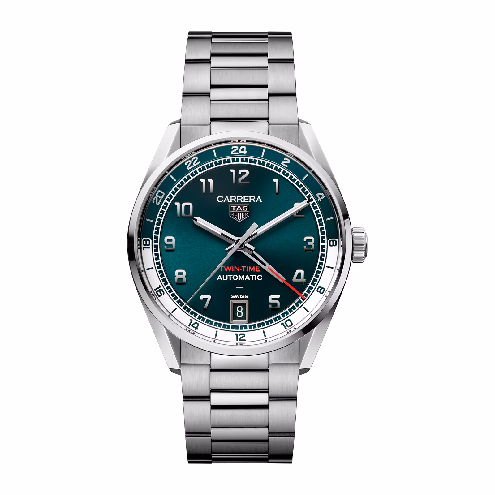 【Super Clone】TAG Heuer Carrera Date 41mm Mens Watch Green WDA2114.BA0043