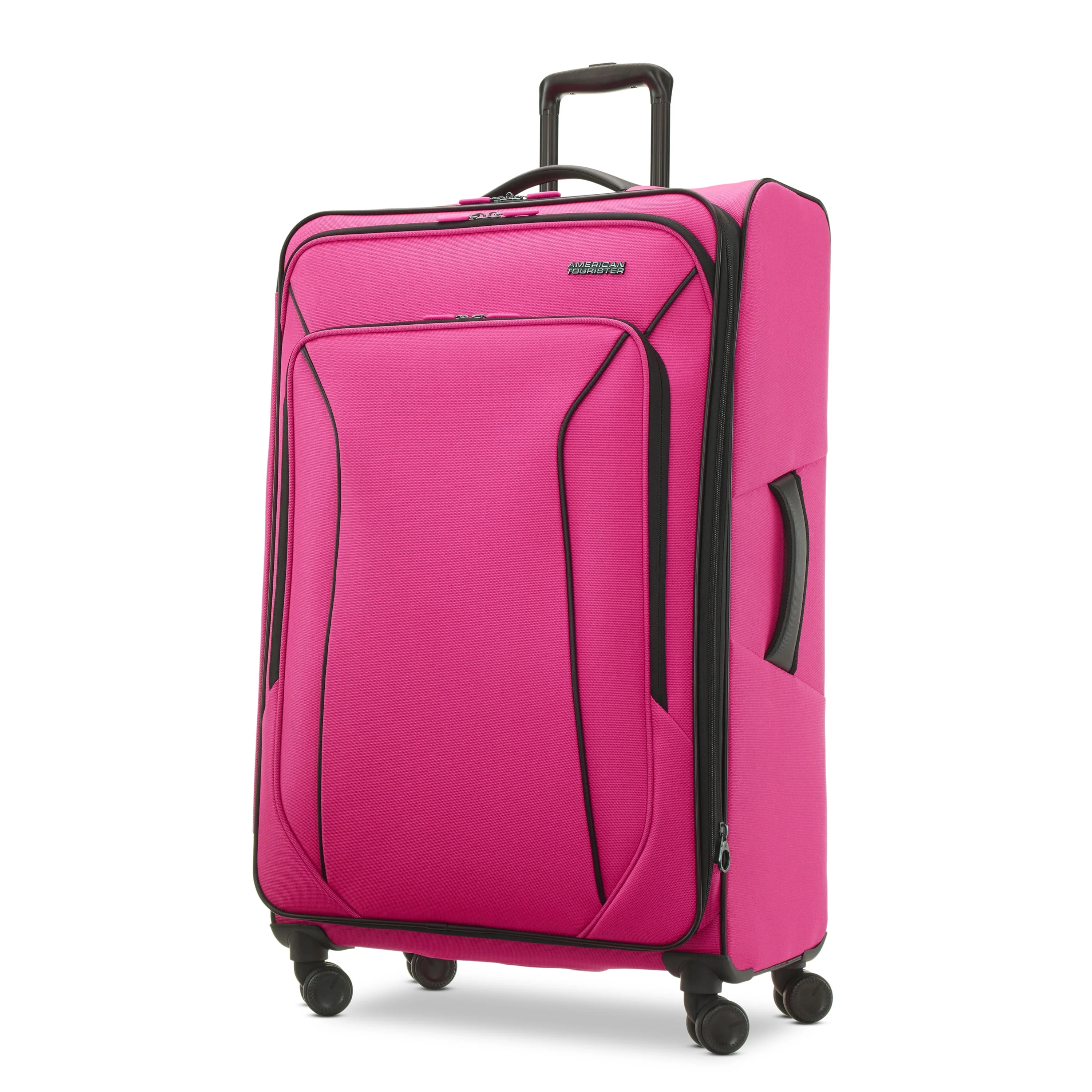 American Tourister X-Lite 3-Piece Luggage Set with Spinner Wheels - Light Grey