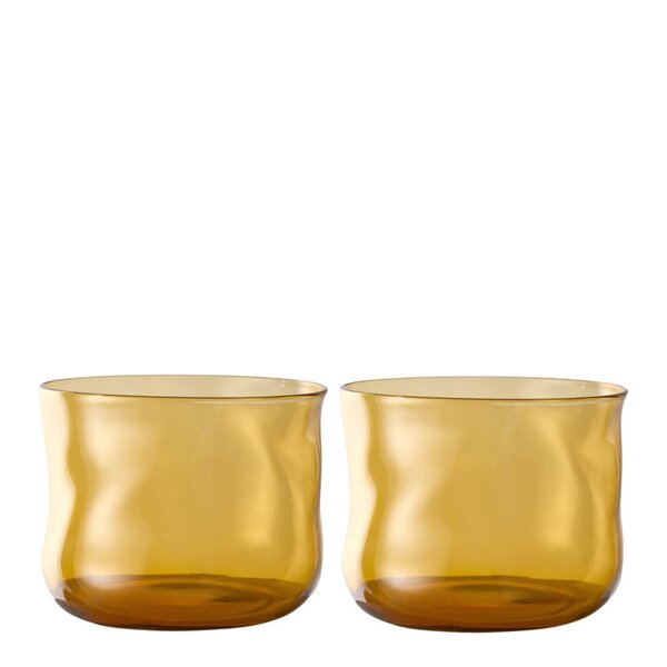 Swirl tumbler glass small 24 cl 2 stk Dune