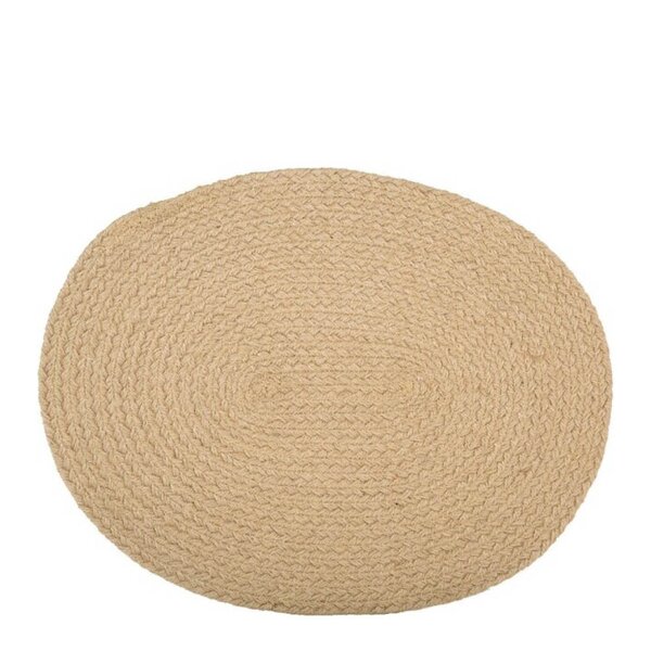 Jesper dekkebrikke 45x35 cm oval natur