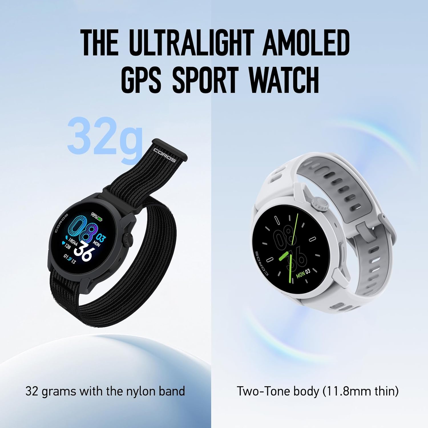 COROS PACE 4 Ultralight Sport GPS Watch  1.2