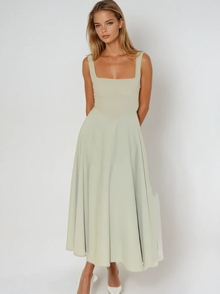 Robe Midi Classique pour Femme