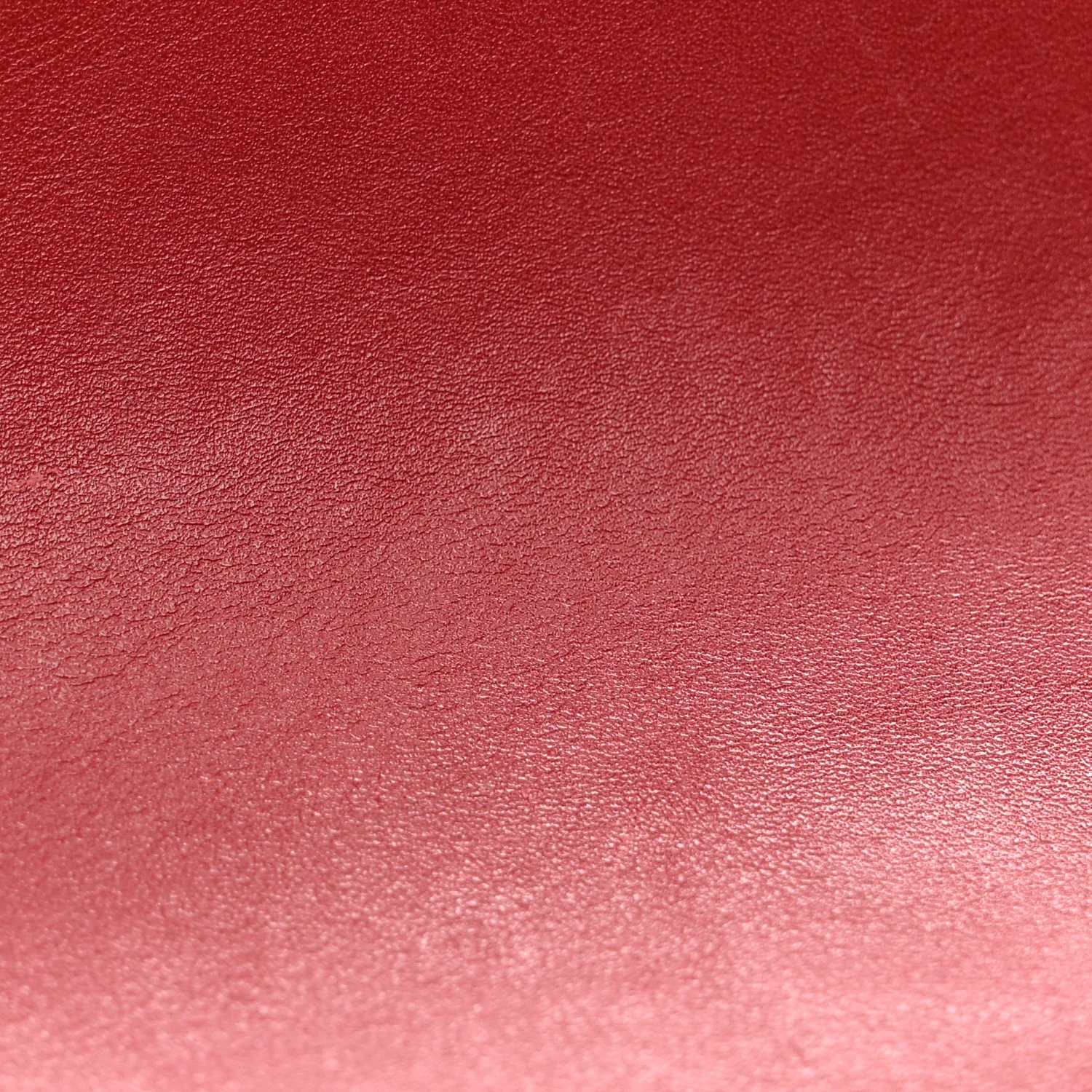 Patent Calfskin Quilted Mini Rectangular Flap Dark Red
