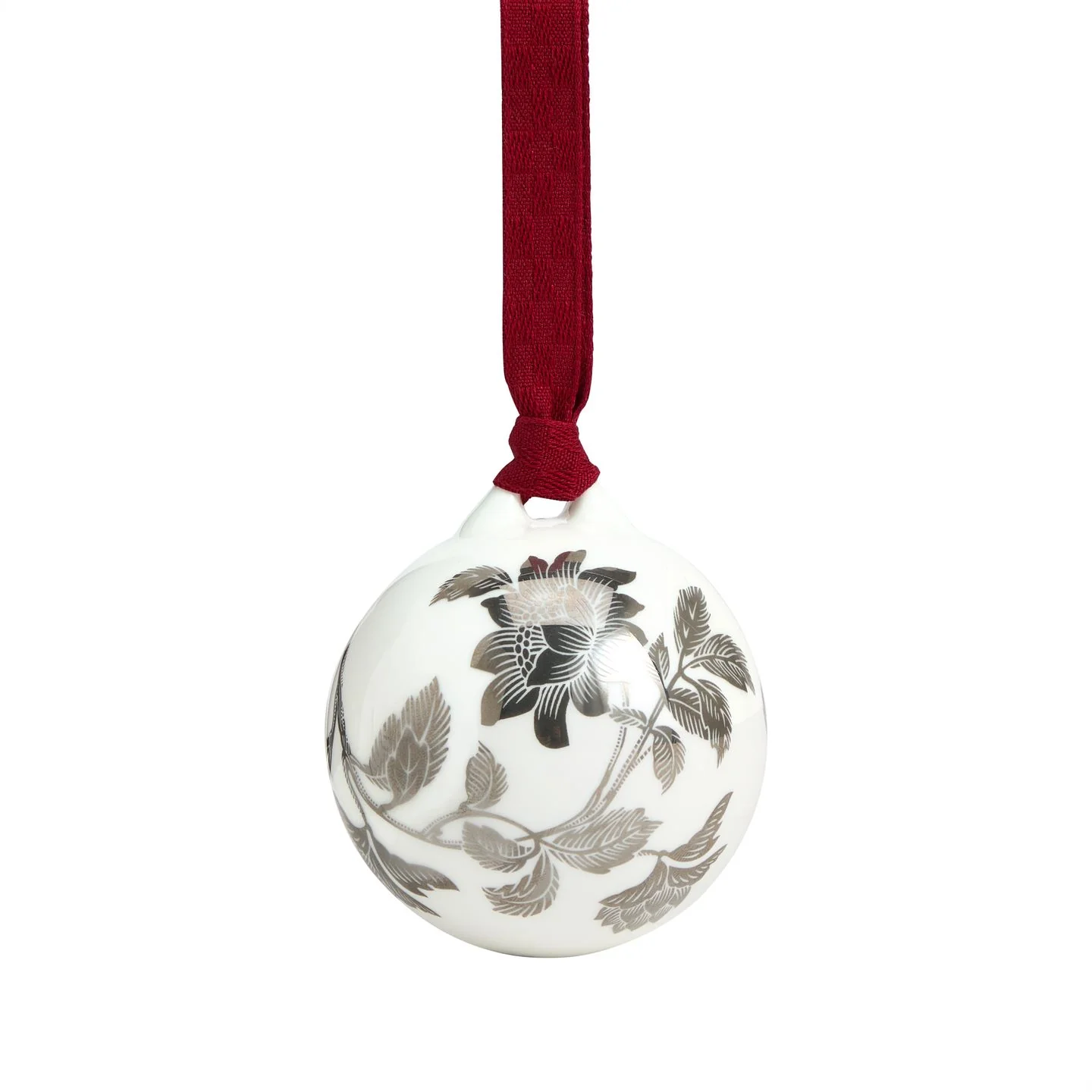 Festive Tonquin Ornament Silver No 1