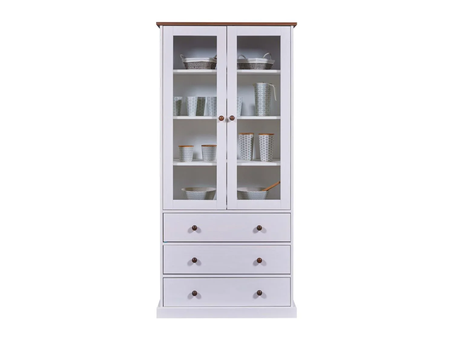Inter Link Vitrine buffet Westerland , 90 x 38,40 x 190 cm