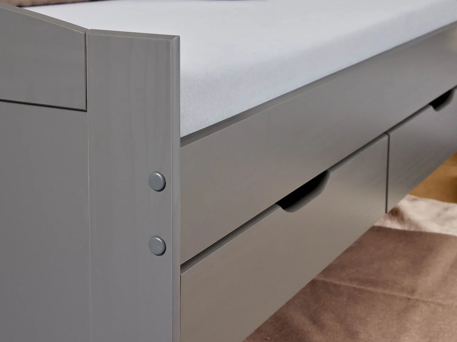Inter Link Lit banquette 3 tiroirs, 205 x 63 x 96 cm