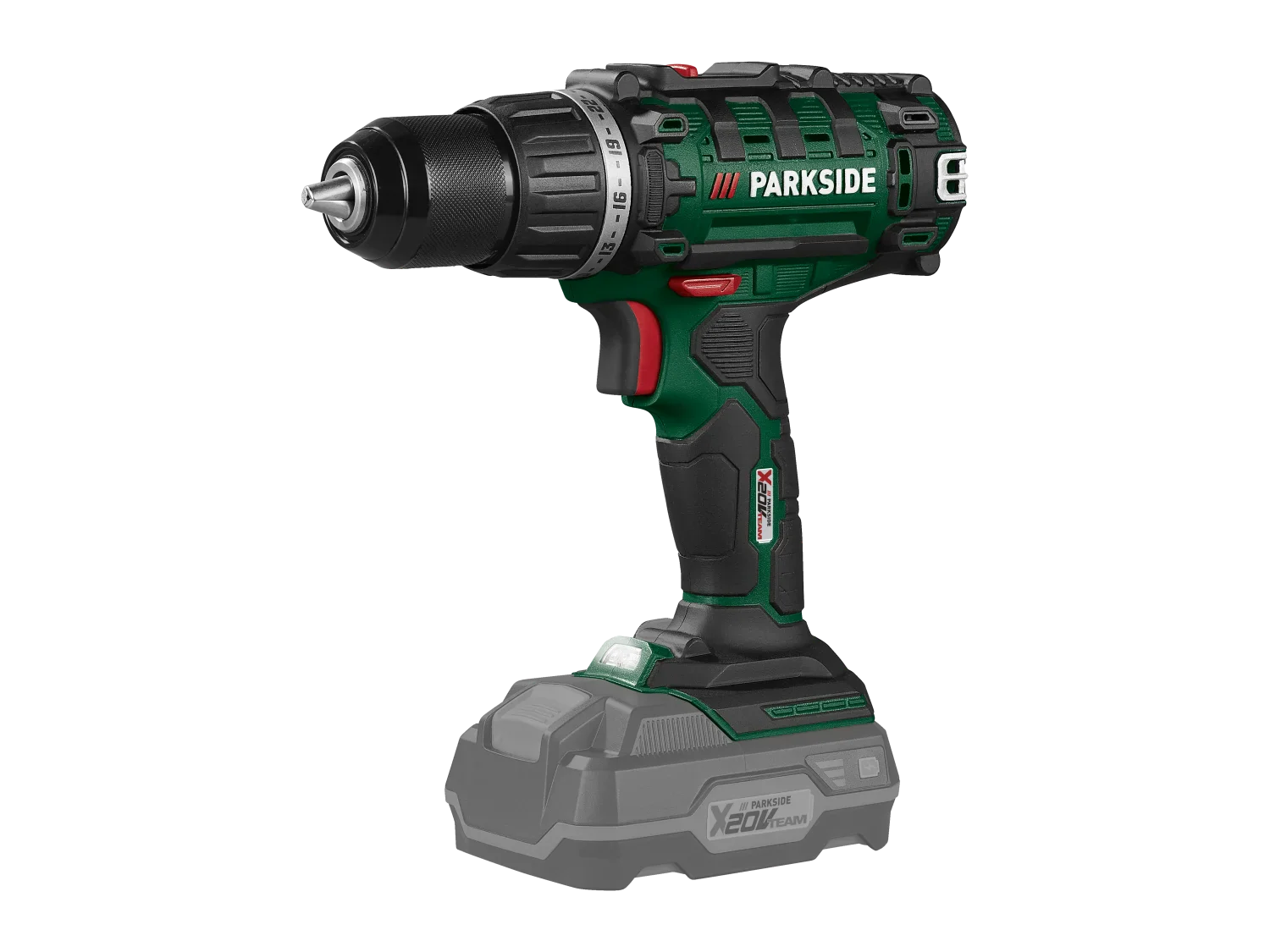 PARKSIDE Perceuse-visseuse sans fil PABS 20 Li I9, 45 Nm, 20 V