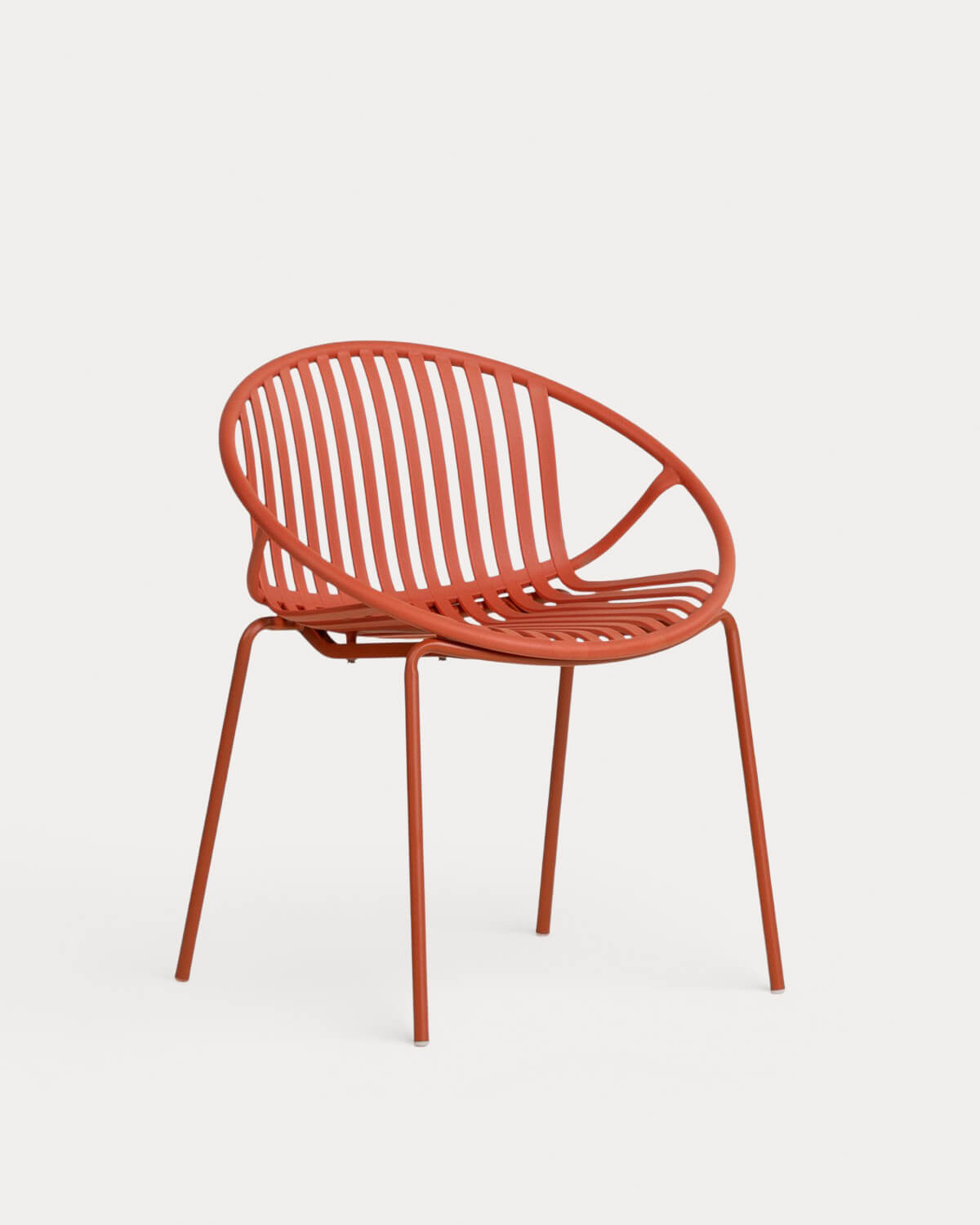 Anier - Silla de Comedor de Polipropileno y Metal Anier