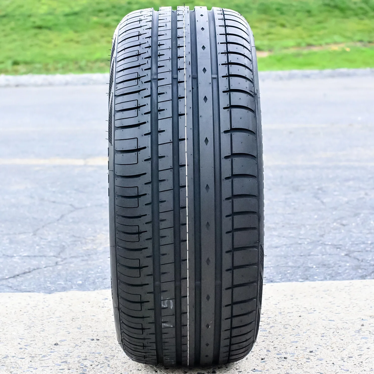 Set of 4 (FOUR) Phi-R 215/45ZR17 215/45R17 91W XL A/S High Performance Tires Fits: 2011-13 Honda Civic Si, 2010-11 Toyota Prius Base - Image 8
