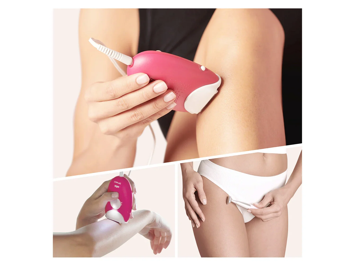 BRAUN pilateur lectrique Silk-pil 3-420