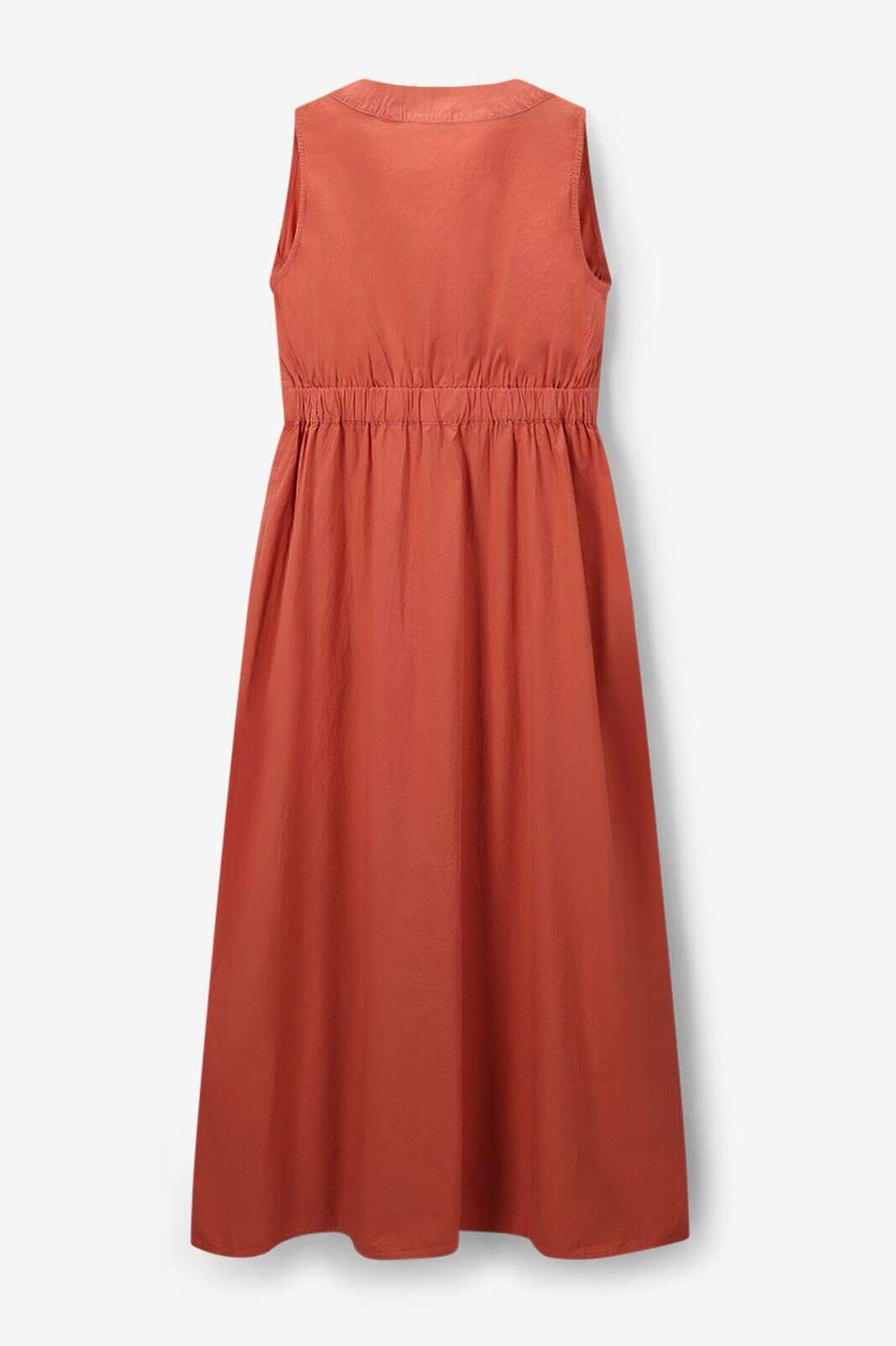 Oranje maxi jurk