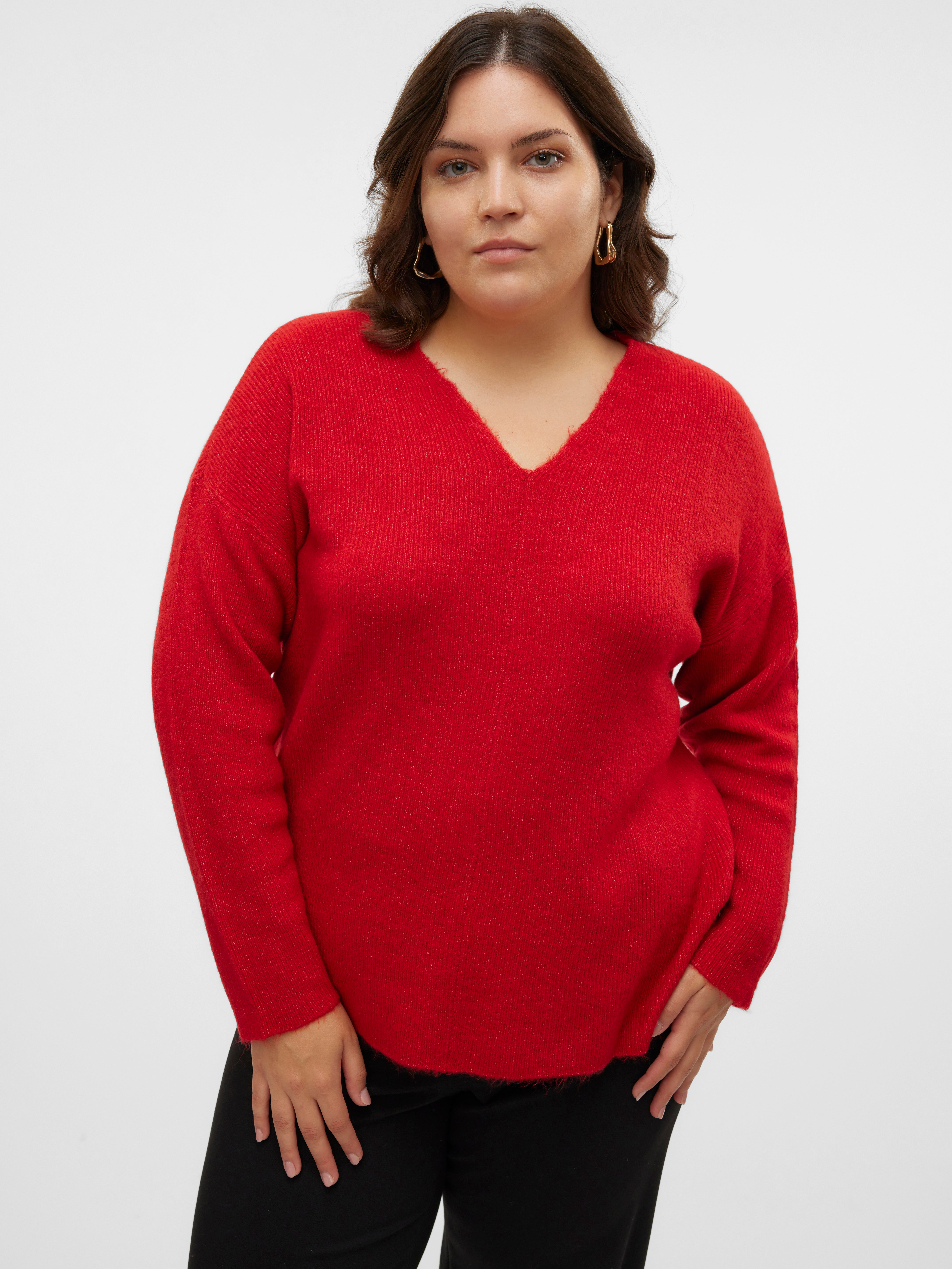 VERO MODA® VMCREWLEFILE Knitted pullover