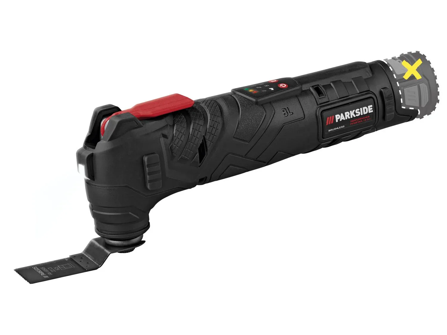 PARKSIDE PERFORMANCE Outil multifonction sans fil PPMFWA 12 A1, 12 V