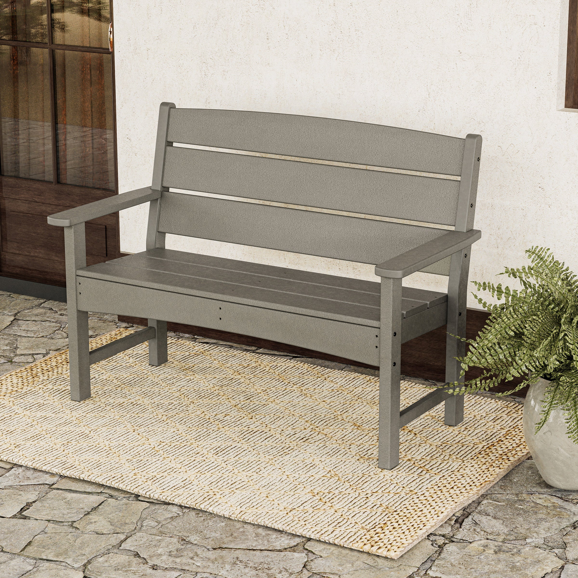 POLYWOOD Long Beach Garden Bench