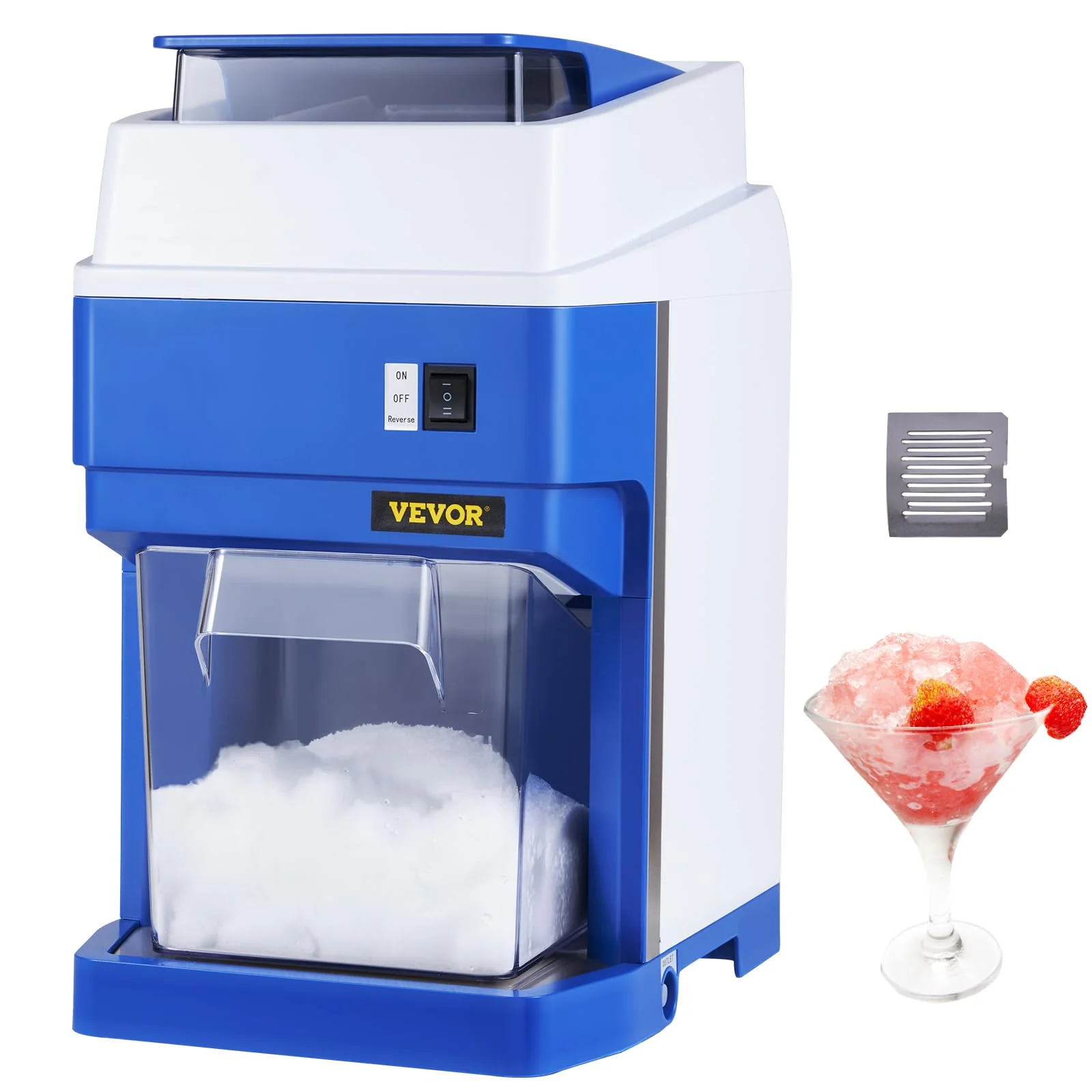 VEVOR Commercial Ice Shaver Crusher. 265lbs Per Hour
