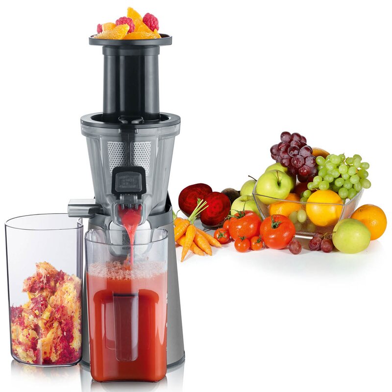 Slow Juicer med sorbetfunksjon ES3571 150W grå/sølv