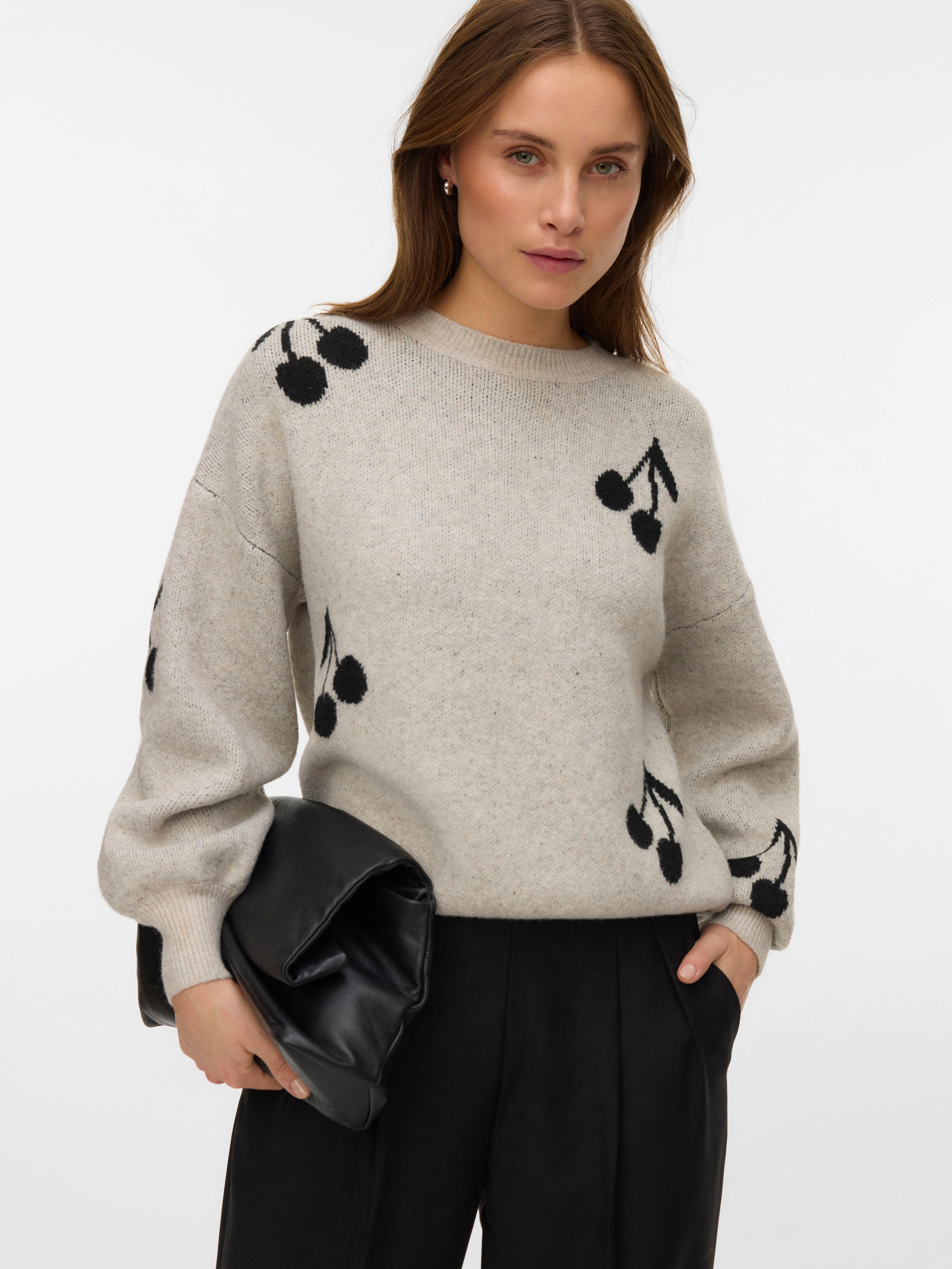 VERO MODA® AWHEART Knitted pullover