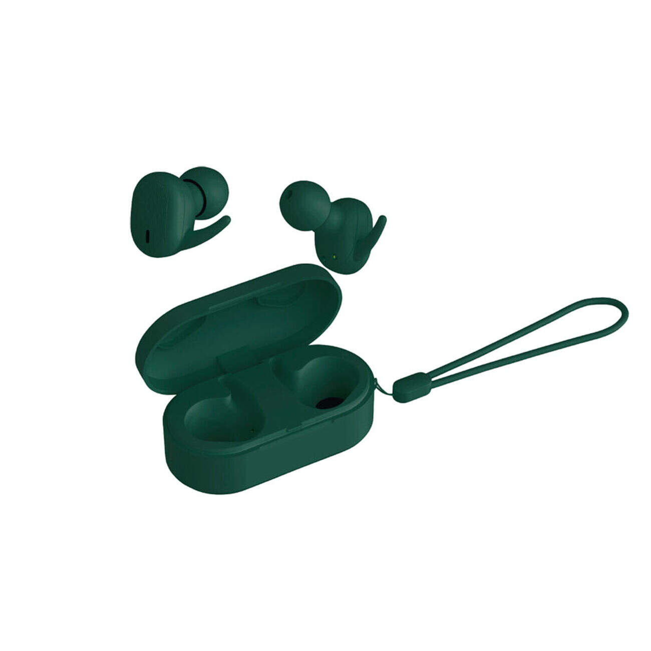 Écouteurs bluetooth tactile vert Xpert