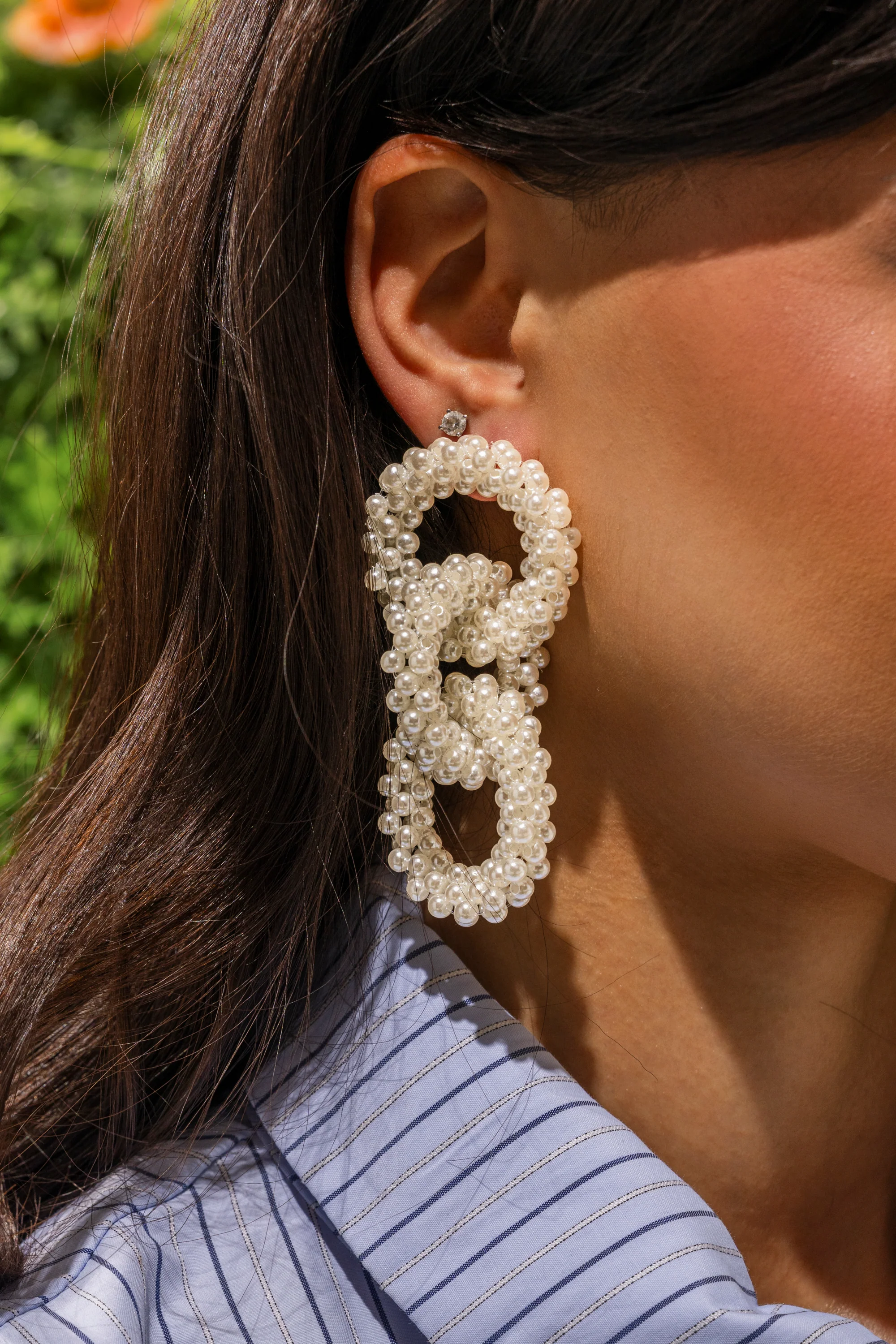 PEARL BABY DANGLE EARRING - Akira Store