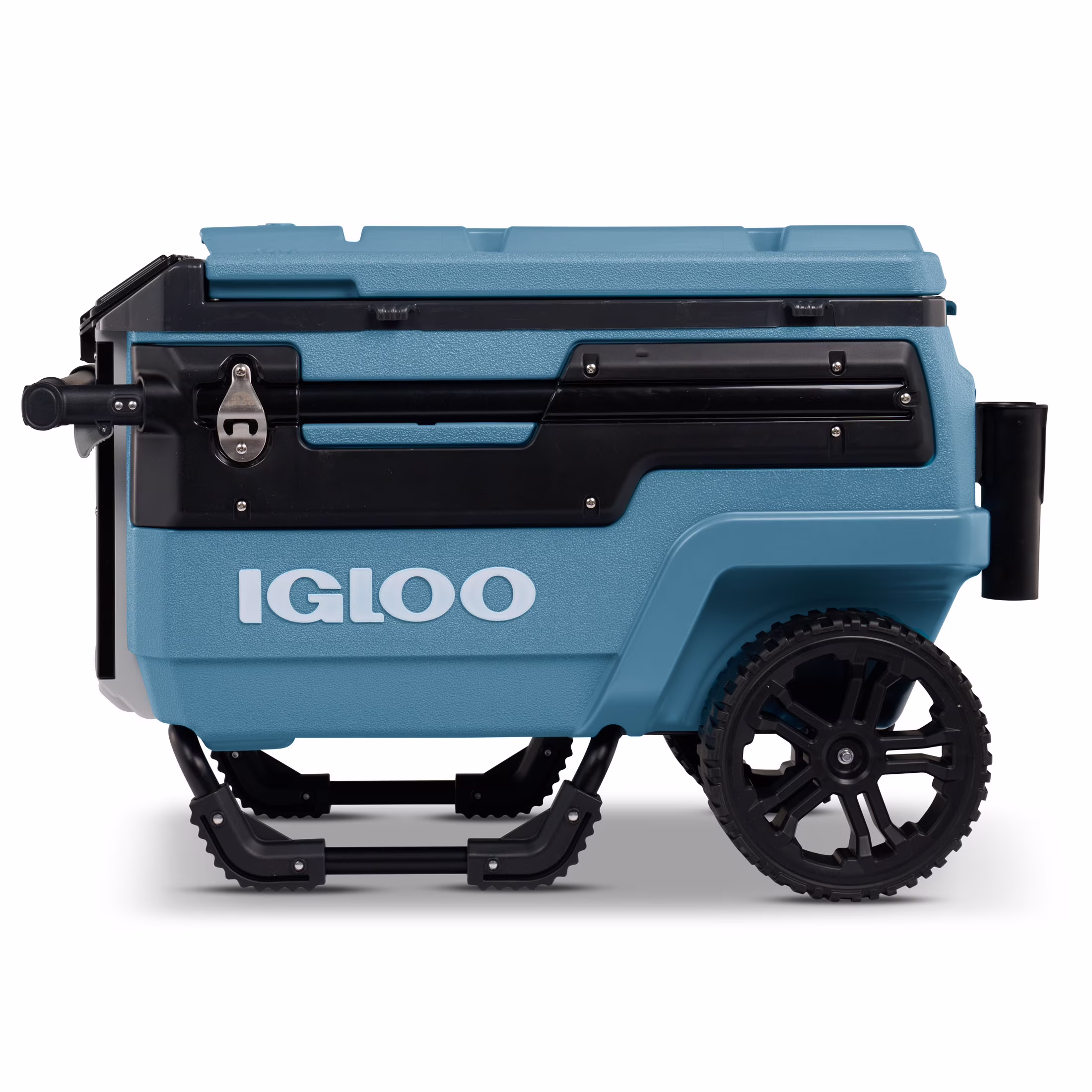 70 QT Trailmate Journey Rolling Cooler, Carbonite Gray(Gray) - Image 7