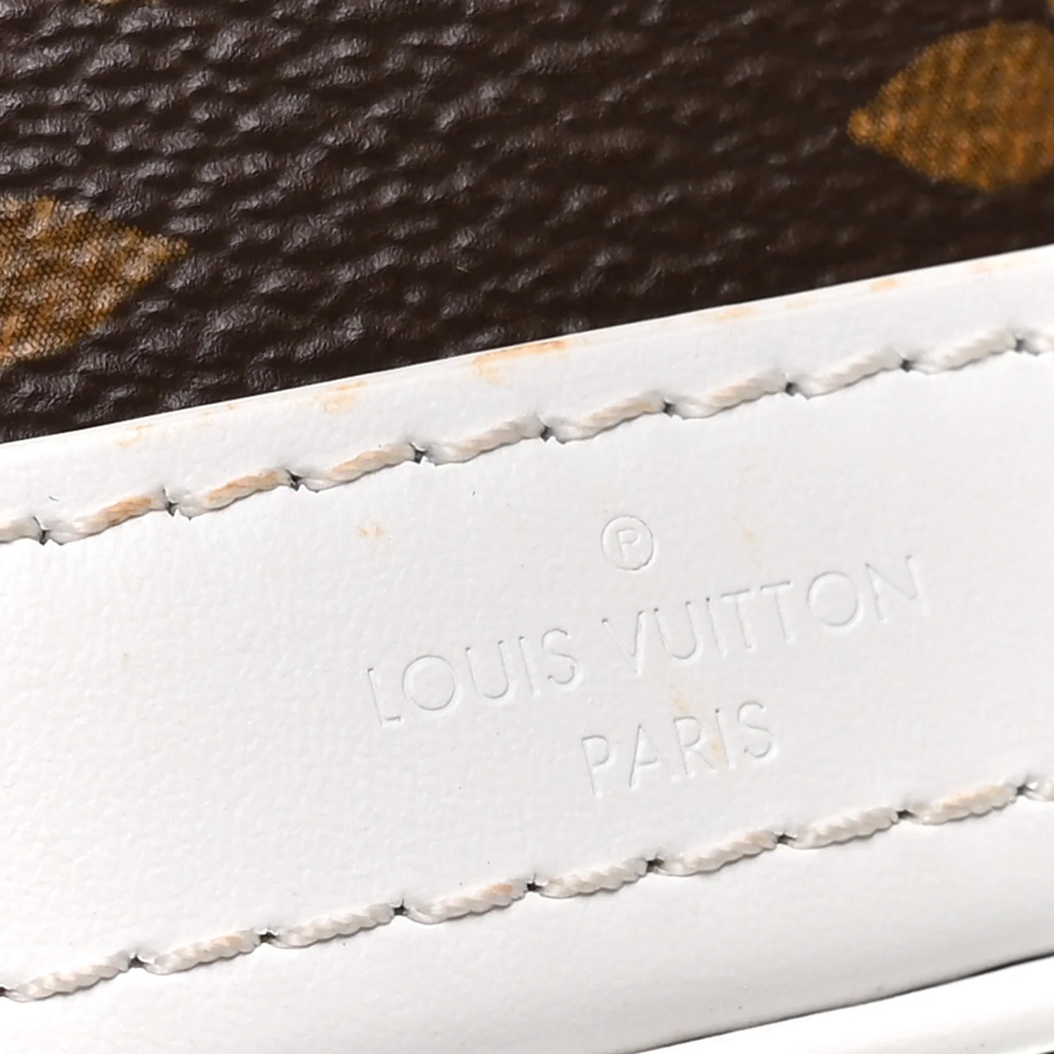 Monogram LV Match Nano Bucket Bag White