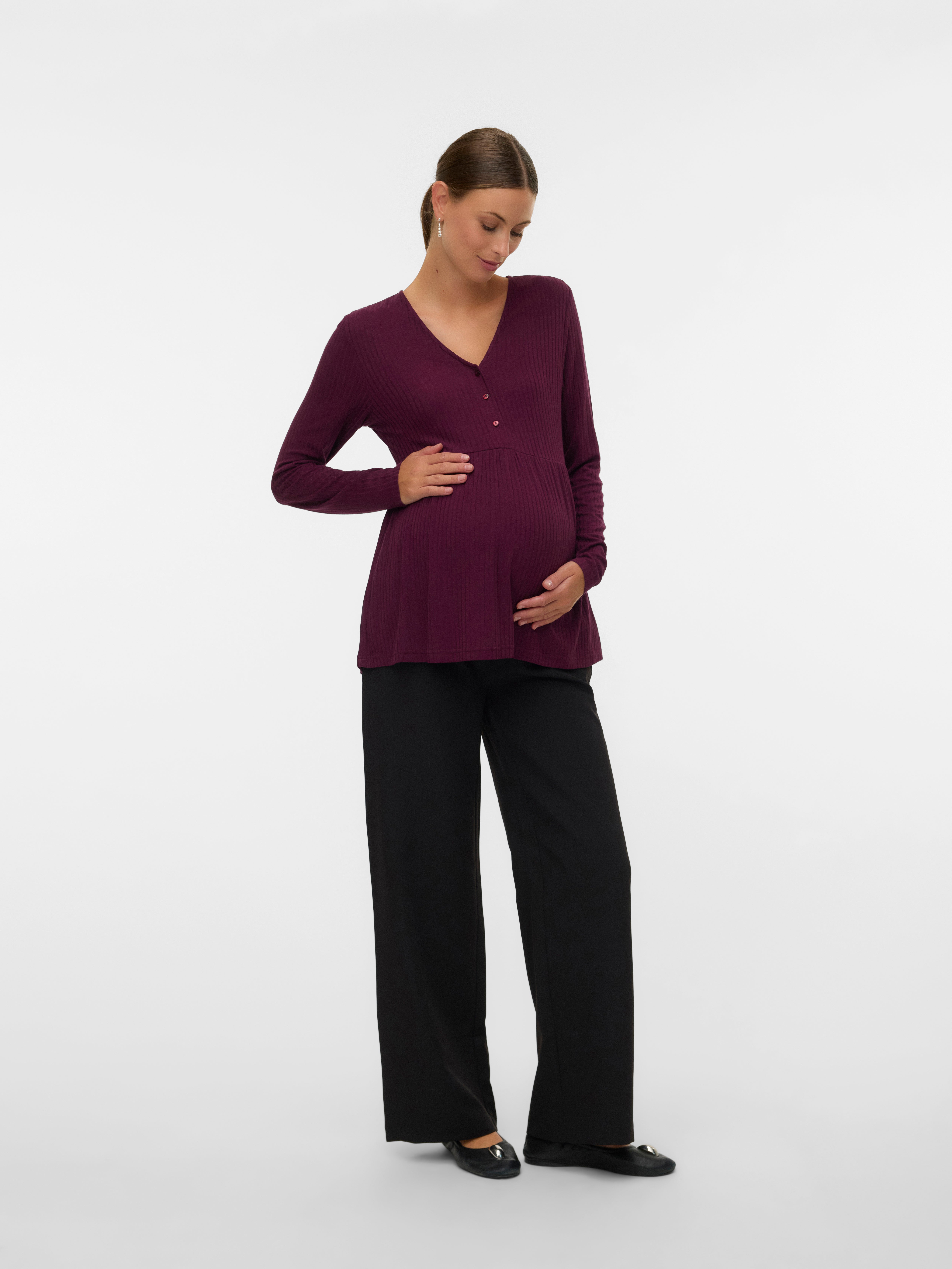 VERO MODA® Regular Fit V-Neck Top