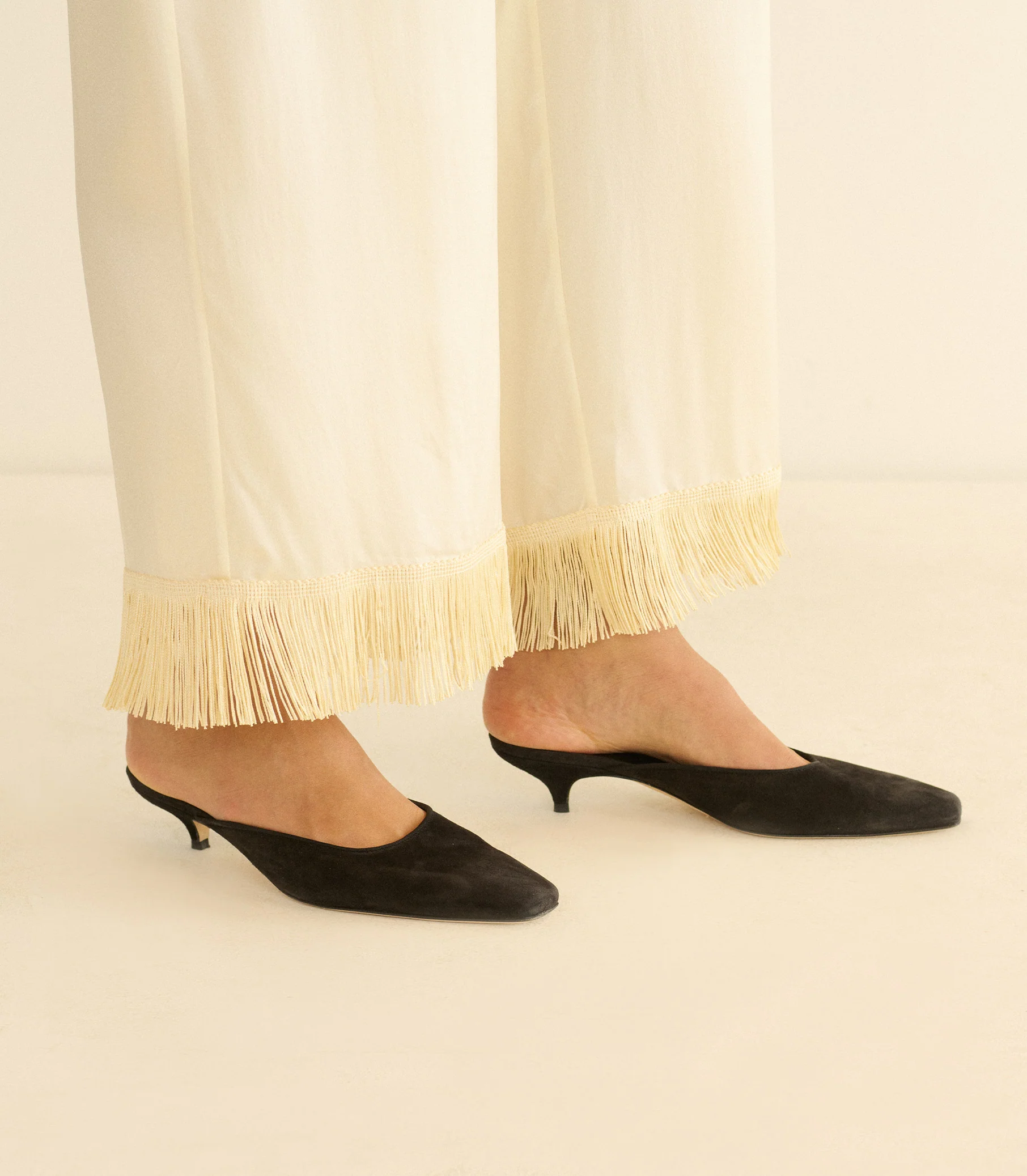 MALIN MULE -- BLACK SUEDE