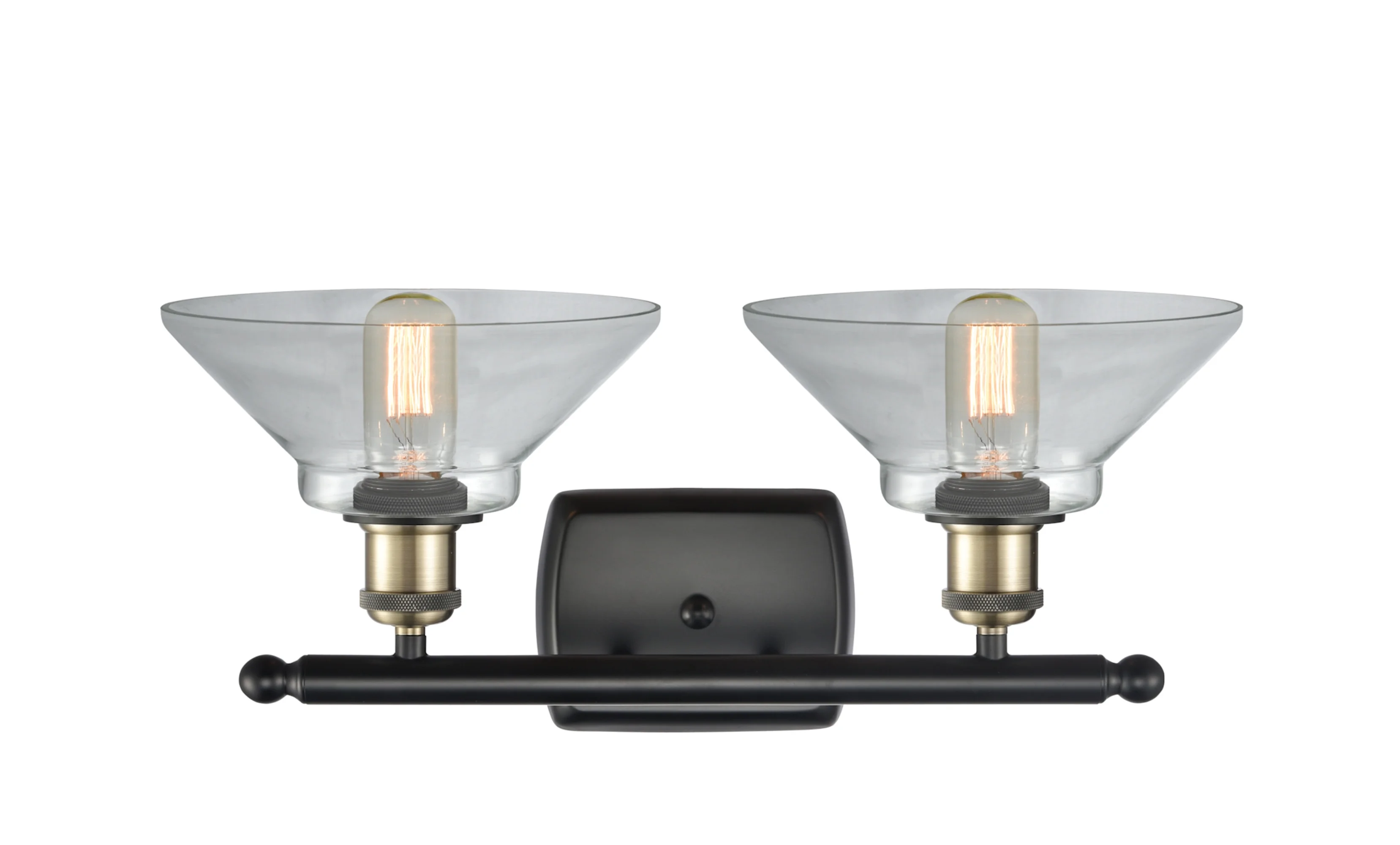 Innovations Lighting - Orwell - 2 Light Bath Vanity In Industrial Style-10(Antique Copper)
