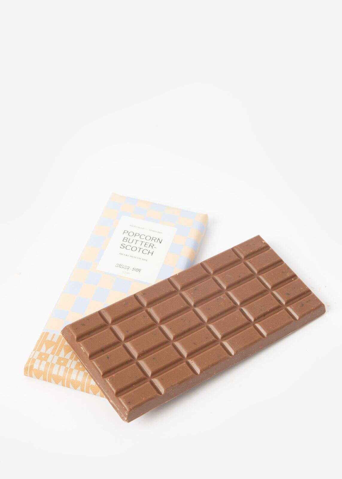 Chocoladereep melk Popcorn Butterscotch