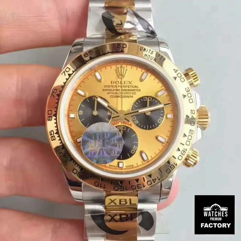 Rolex Daytona Cosmograph 116503 JF Factory Yellow Gold Dial