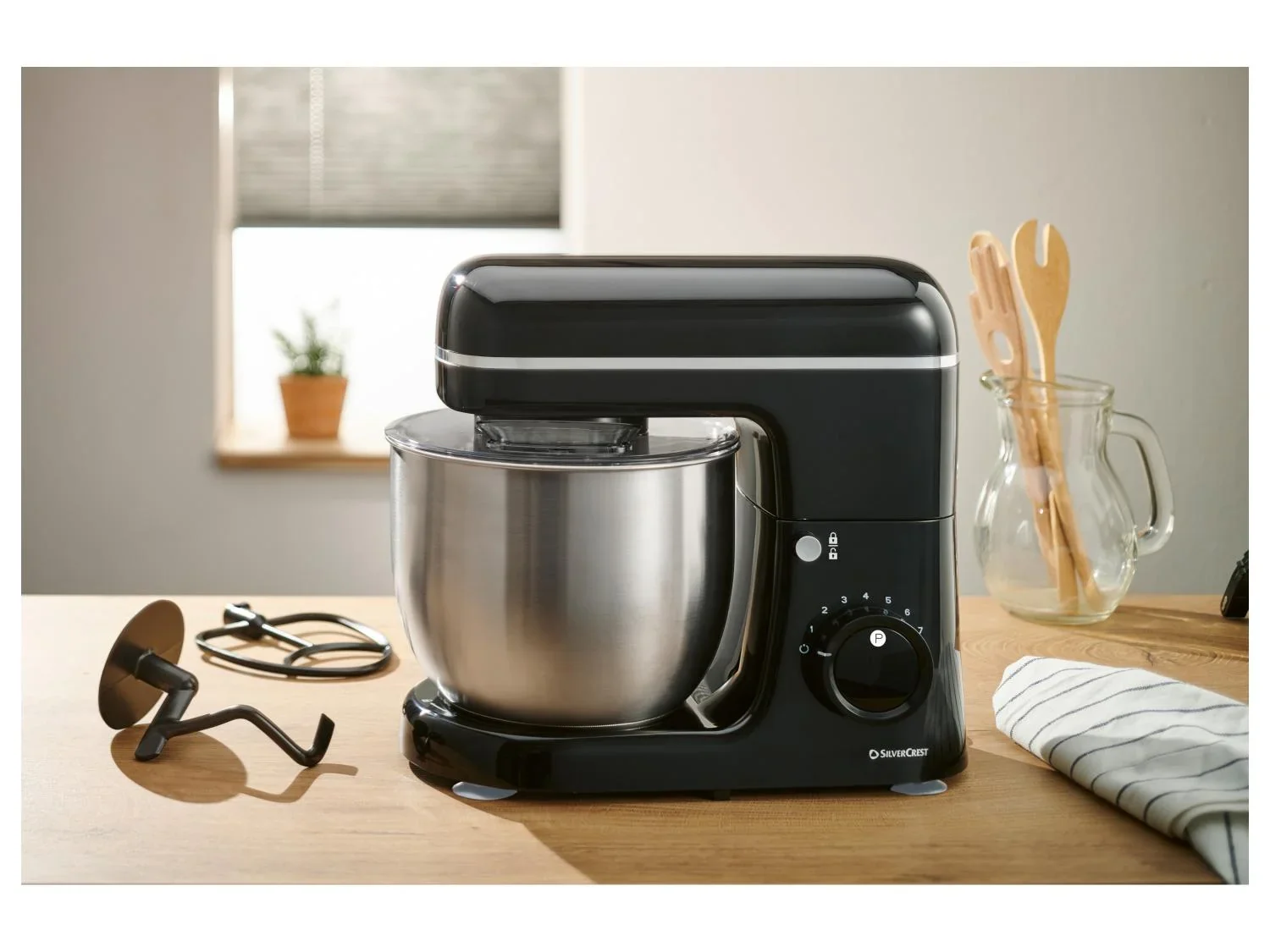 SILVERCREST Robot multifonction SKM 600 E1, noir