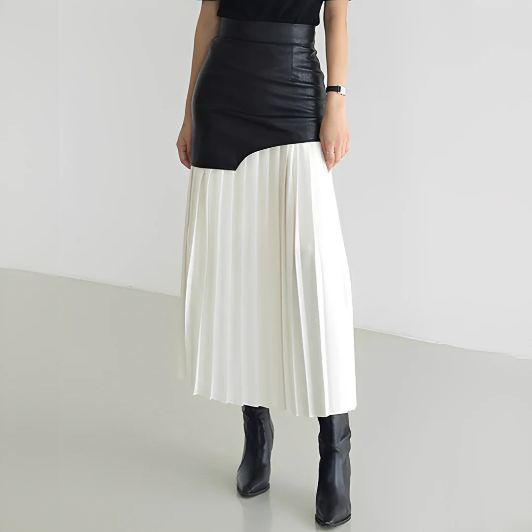 Venedita - Jupe maxi à coupe asymétrique