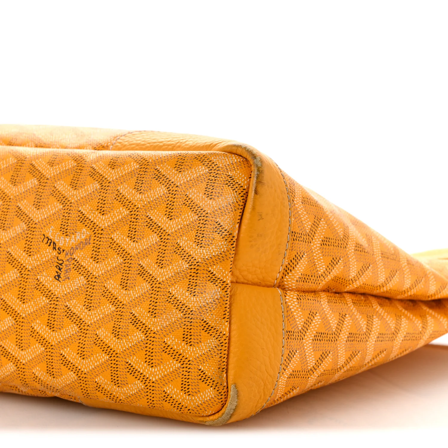 Goyardine Grenadines Hobo Yellow