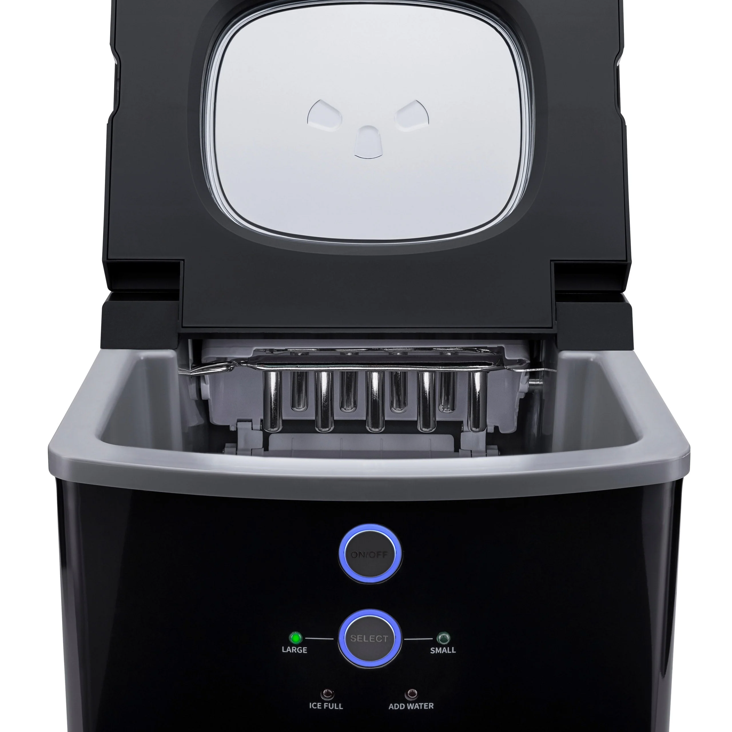 Newair Countertop Ice Maker. Bullet Ice, 33 lbs/day - Black